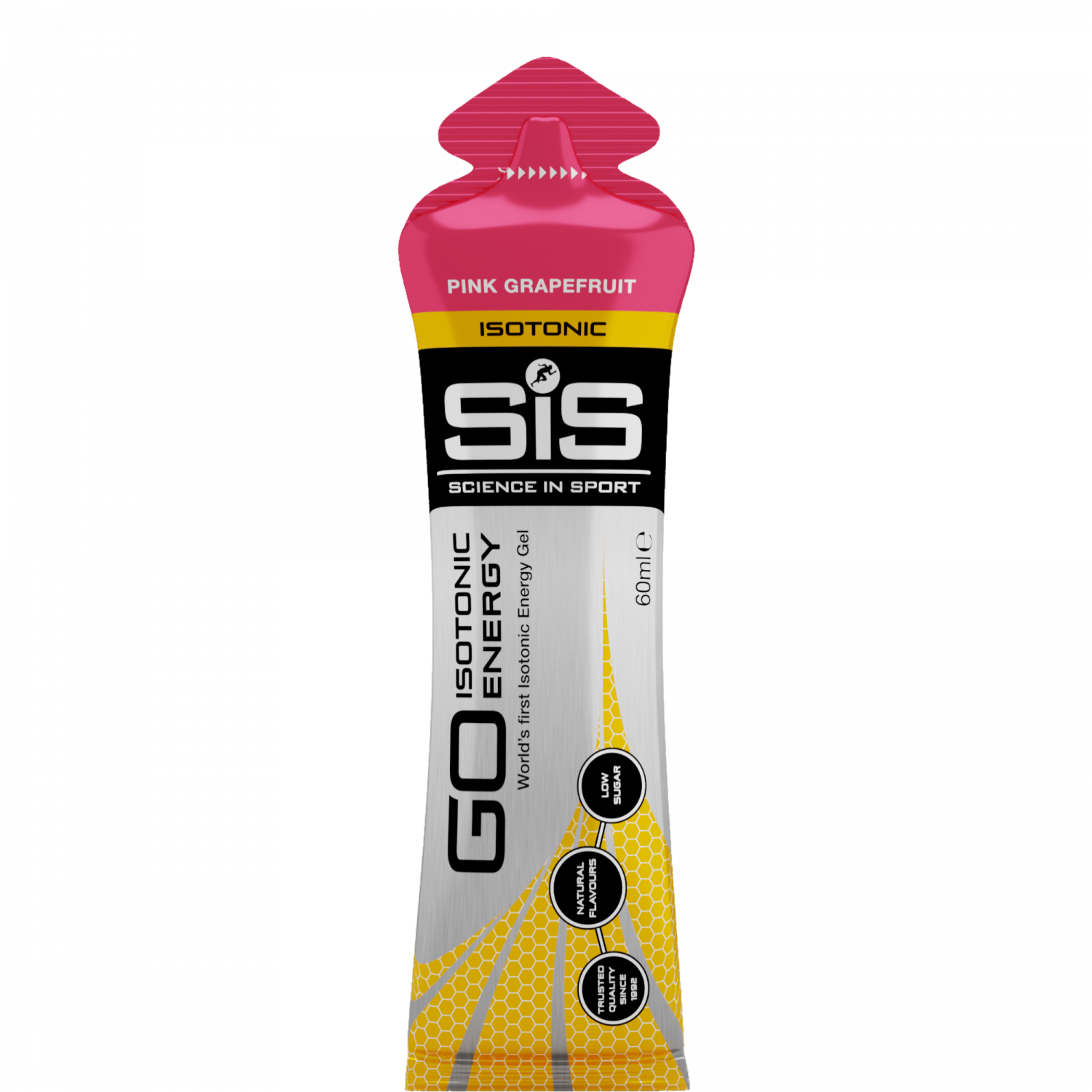 SiS GO Isotonic Energy Gel Grapefruit 60ml – Isotonic Gel Verpackung | FuelBox