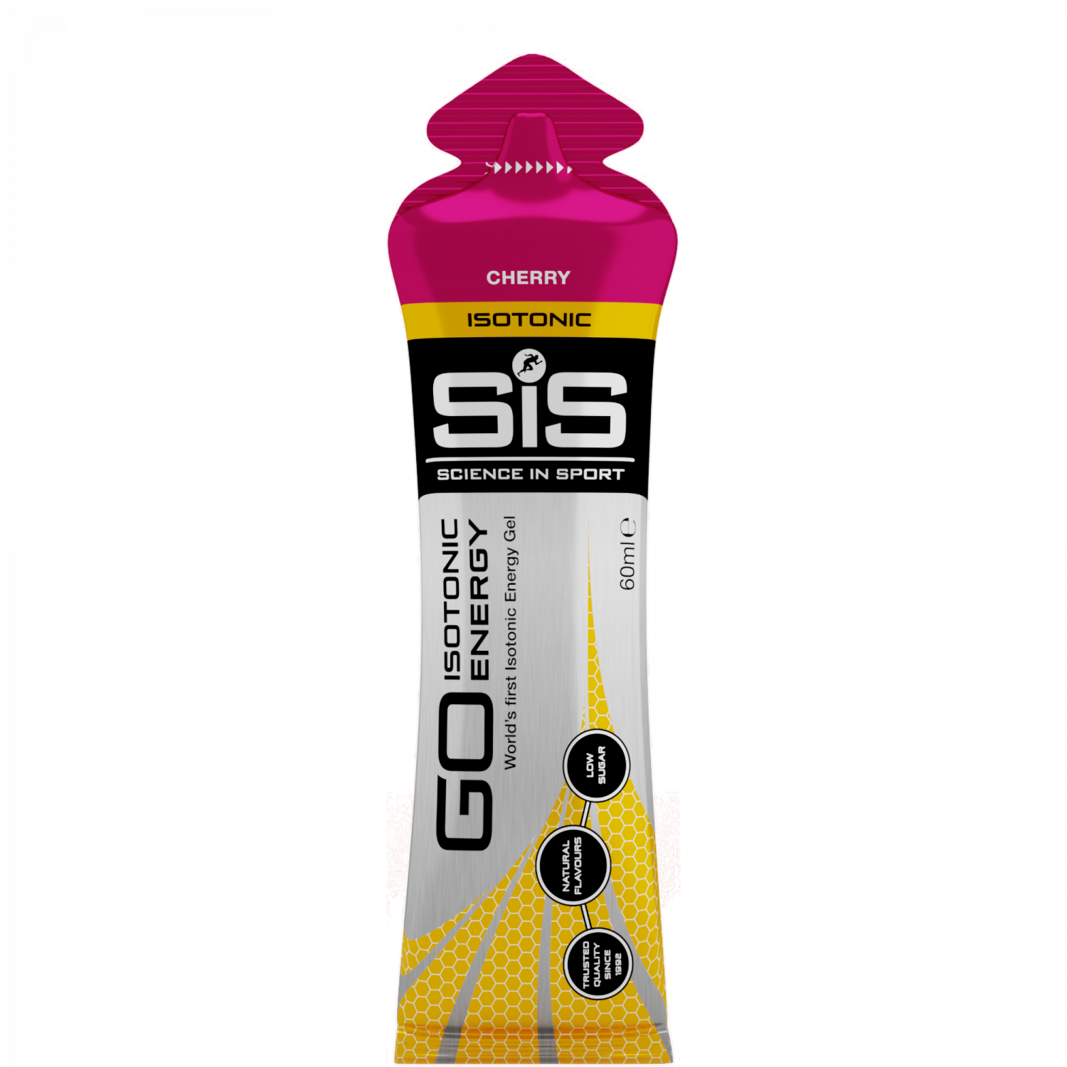 SiS GO Isotonic Energy Gel Kirsch 60ml – Isotonic Gel Verpackung | FuelBox