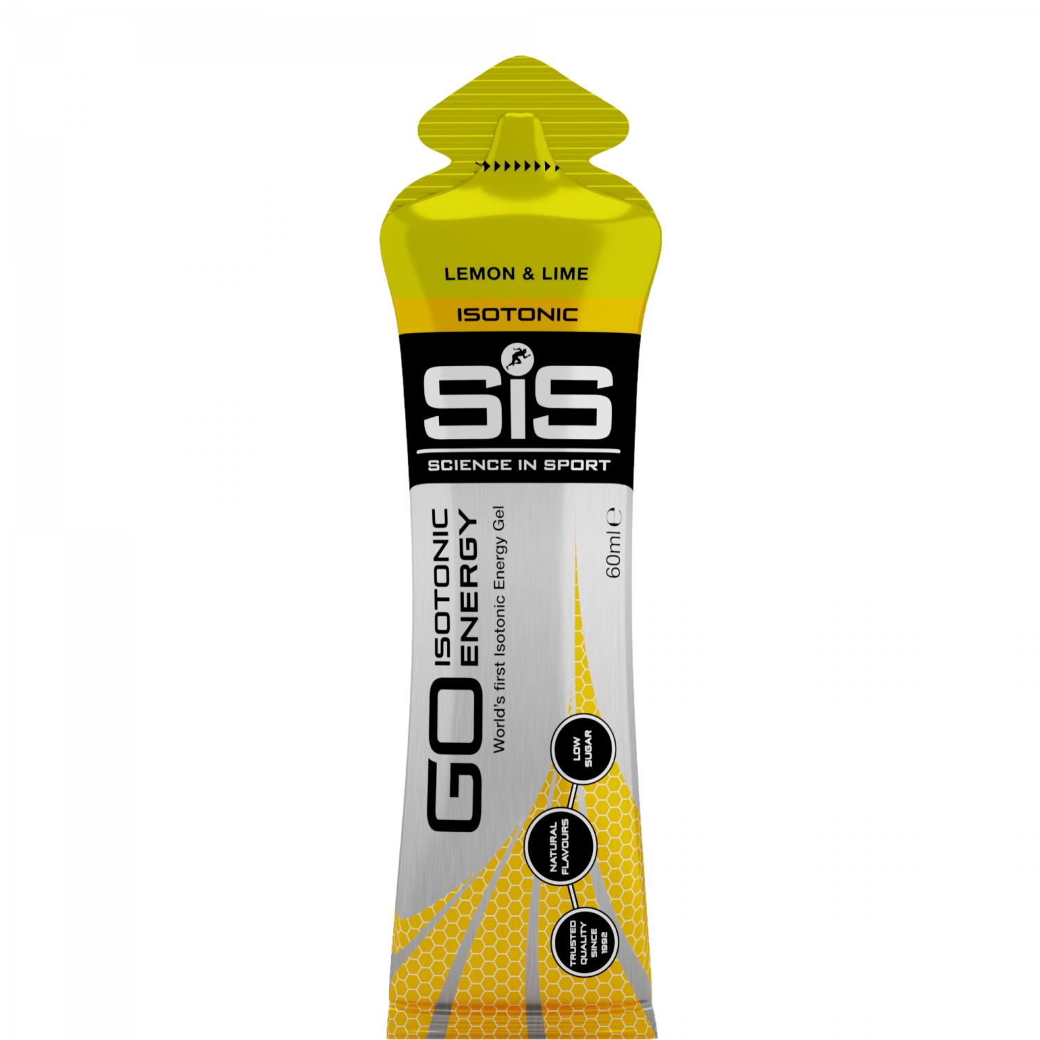 SiS GO Isotonic Energy Gel Zitrone-Limette 60ml – Isotonic Gel Verpackung | FuelBox
