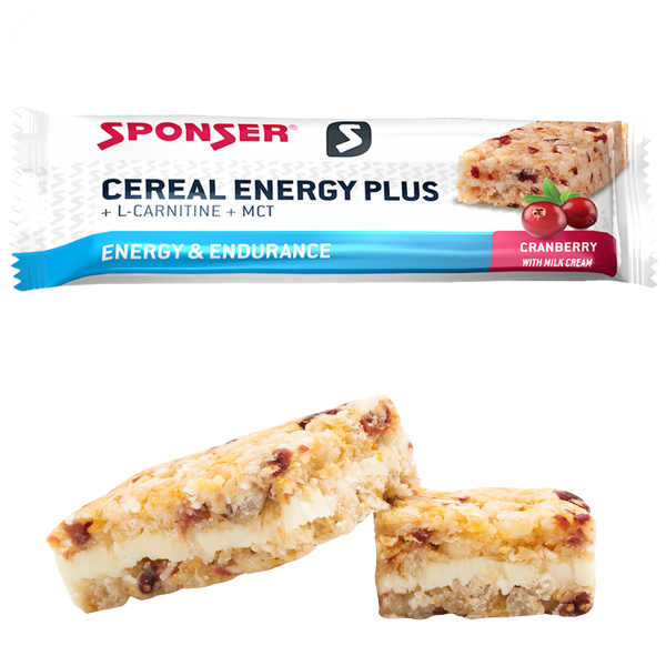 Sponser Cereal Energy Plus Bar – Preiselbeere