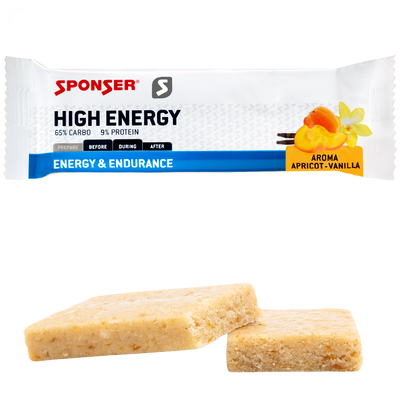 Sponser High Energy Bar – Aprikose-Vanille