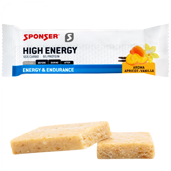 Sponser High Energy Bar – Aprikose-Vanille