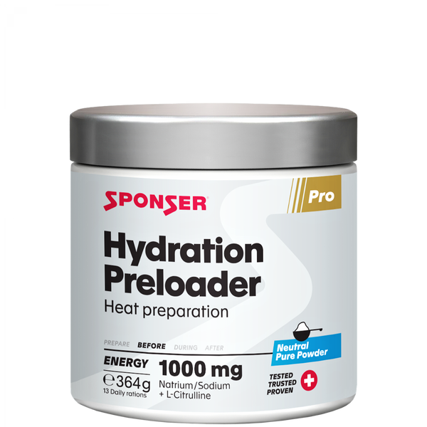 SPONSER Hydration Preloader – Neutral · 364 g Dose