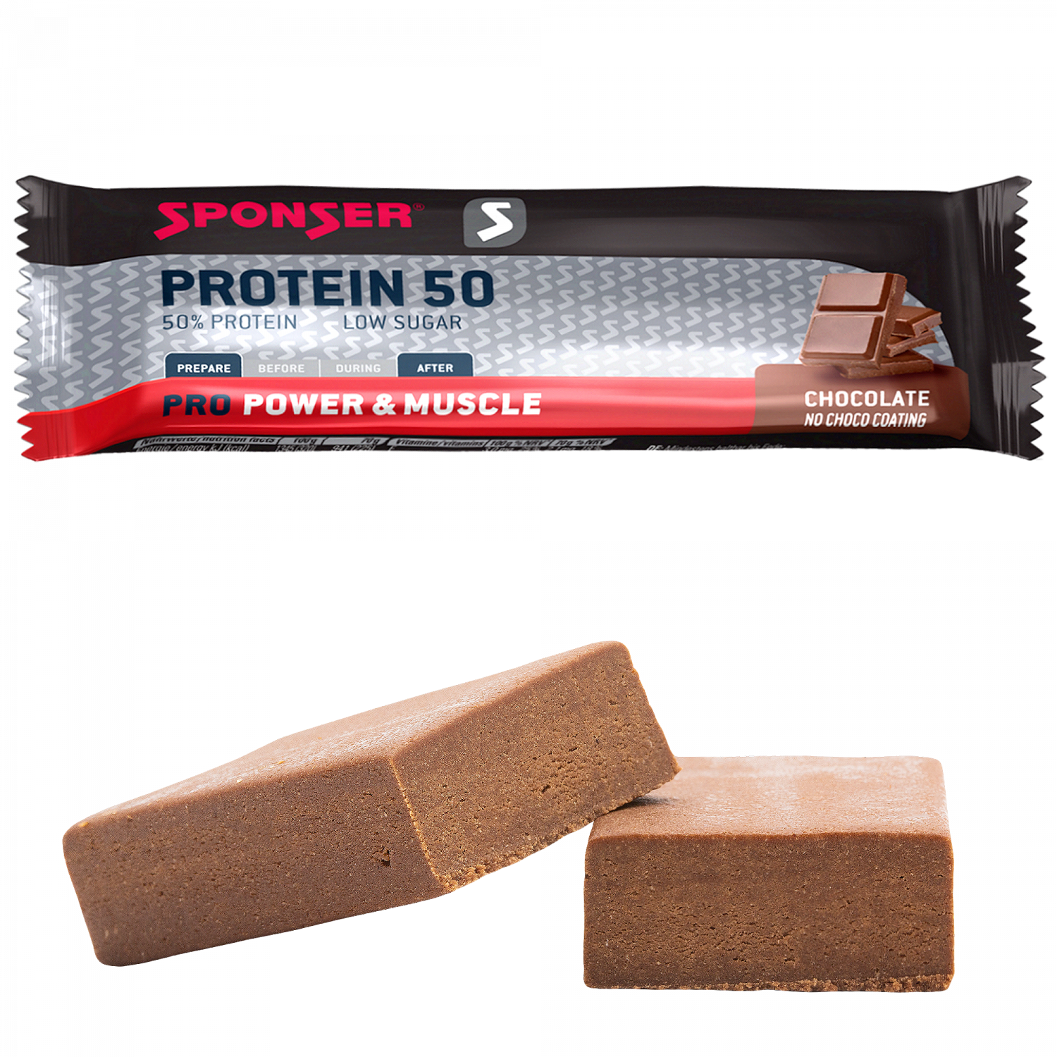 Sponser Protein 50 Bar – Schoko