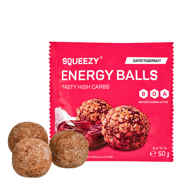 SQUEEZY Energy Balls – Dattel-Erdmandel