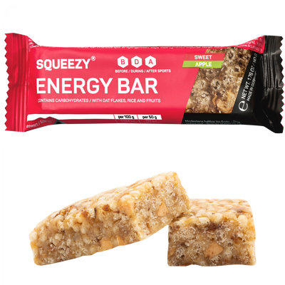 SQUEEZY Energy Bar – Apfel