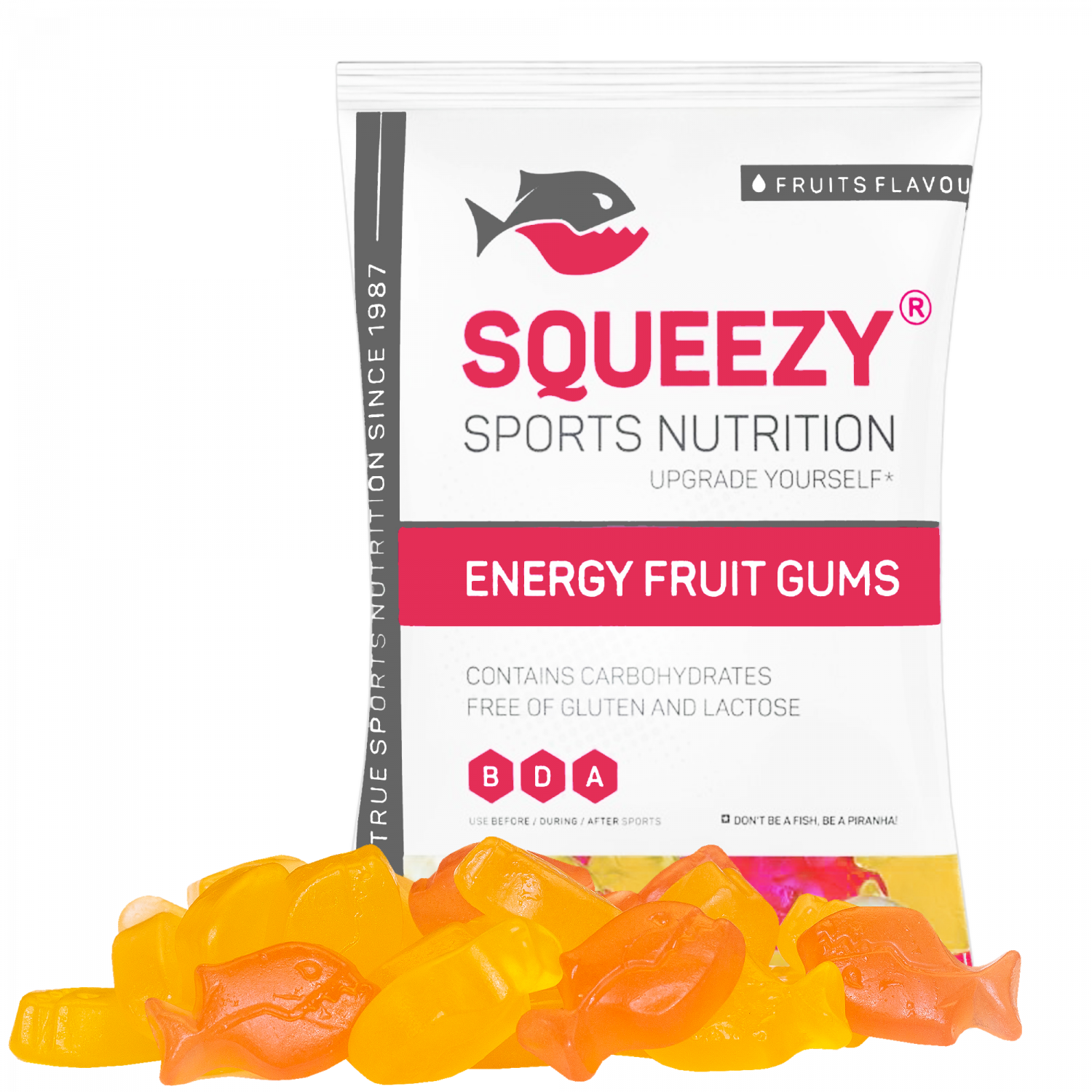 SQUEEZY Energy Fruit Gums – Frucht-Mischung