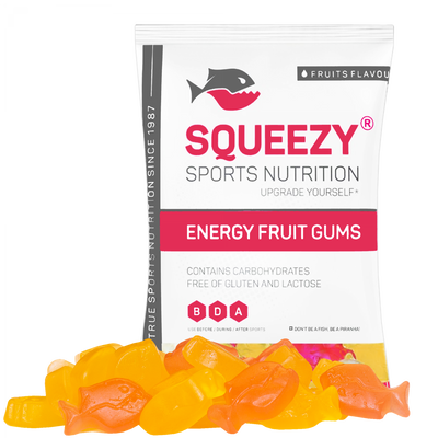 SQUEEZY Energy Fruit Gums – Frucht-Mischung