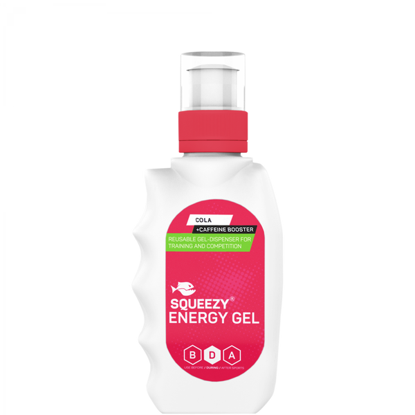 SQUEEZY Energy Gel 125ml Dispenser – Cola + Koffein