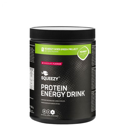 SQUEEZY Protein Energy Drink – Schokolade · 650 g