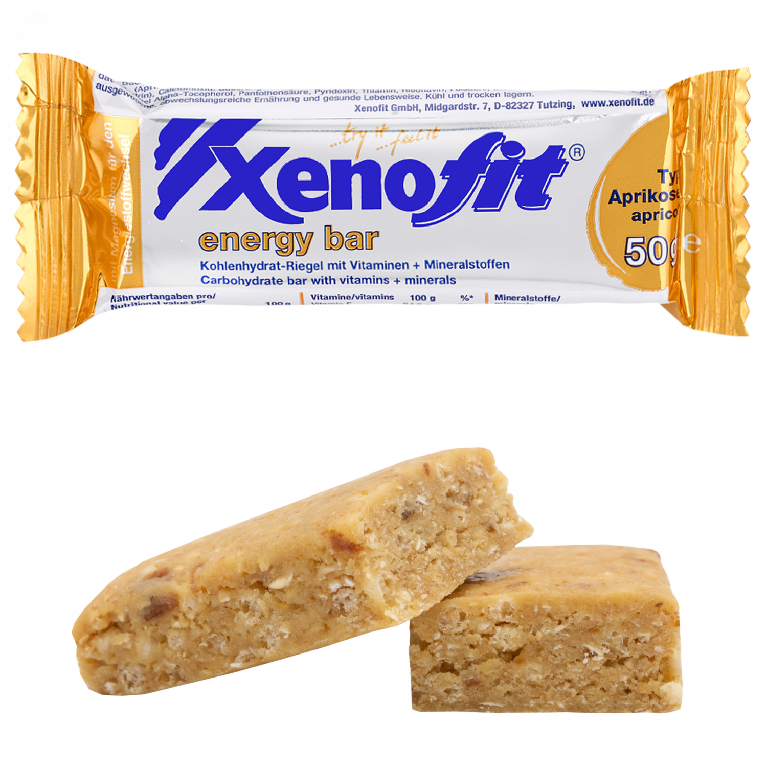 Xenofit Energy Bar – Aprikose