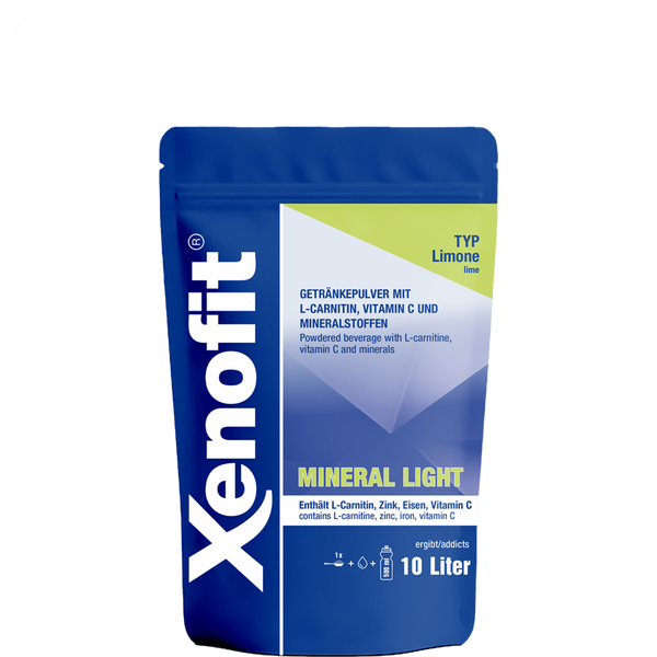 Xenofit Mineral Light Drink – Zitrone · 260 g Beutel